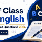 9th Class English Important Questions 2026 for Punjab Boards