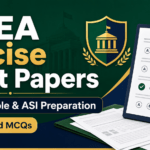 ETEA Excise Past Papers for Constable and ASI