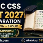 FPSC CSS 2027 MPT Preparation – Syllabus, Pattern & Strategy