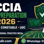 NCCIA test preparation 2026 for SI ASI Constable and UDC