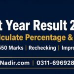 1st year result 2026 percentage and grade calculation