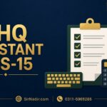 GHQ Assistant BPS-15 test preparation 2026 pattern and practice MCQs