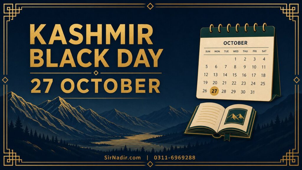 Kashmir Black Day 27 October 2026 history and facts