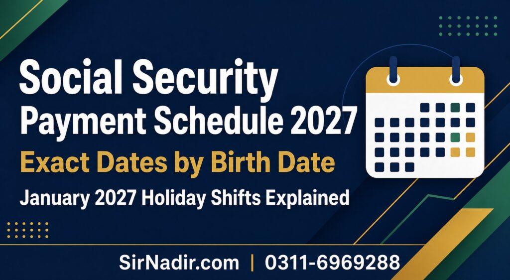 Social Security payment schedule 2027 dates by birth date
