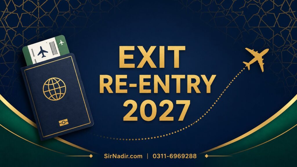 Saudi Arabia exit re-entry visa fees 2027 expats