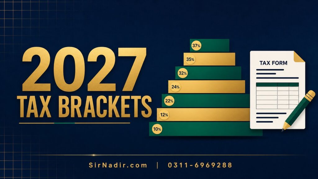 2027 federal tax brackets and standard deduction projected