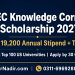HEC Knowledge Corridor PhD scholarship 2027 for Pakistani students