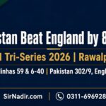 Pakistan vs England ODI tri-series 2026 match summary