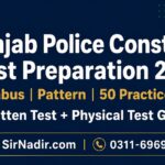 Punjab Police Constable test preparation 2026 practice MCQs and syllabus guide